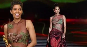 22 Yıl Sonra Oscar Elbisesini Giydi! Halle Berry, O Gece Oscar Tarihine Geçmişti